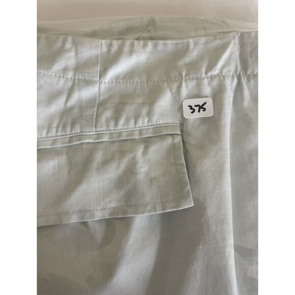 BANANA REPUBLIC WOMENS PANTS WHITE 10 LINEN POLYURETHANE COATING STRAIGHT LEG - Picture 11 of 11